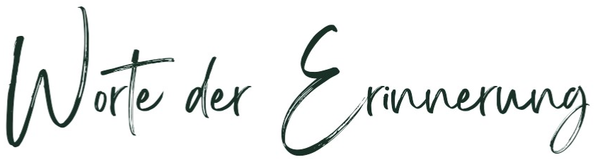 Worte der Erinnerung - Anja Thielke